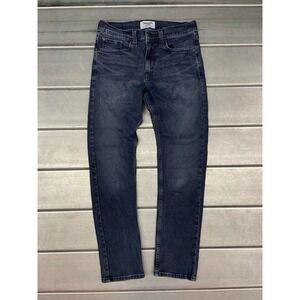 DENIZEN Levis 208 Jeans Mens 28X30 Blue Dark Wash Denim‎ Regular Taper